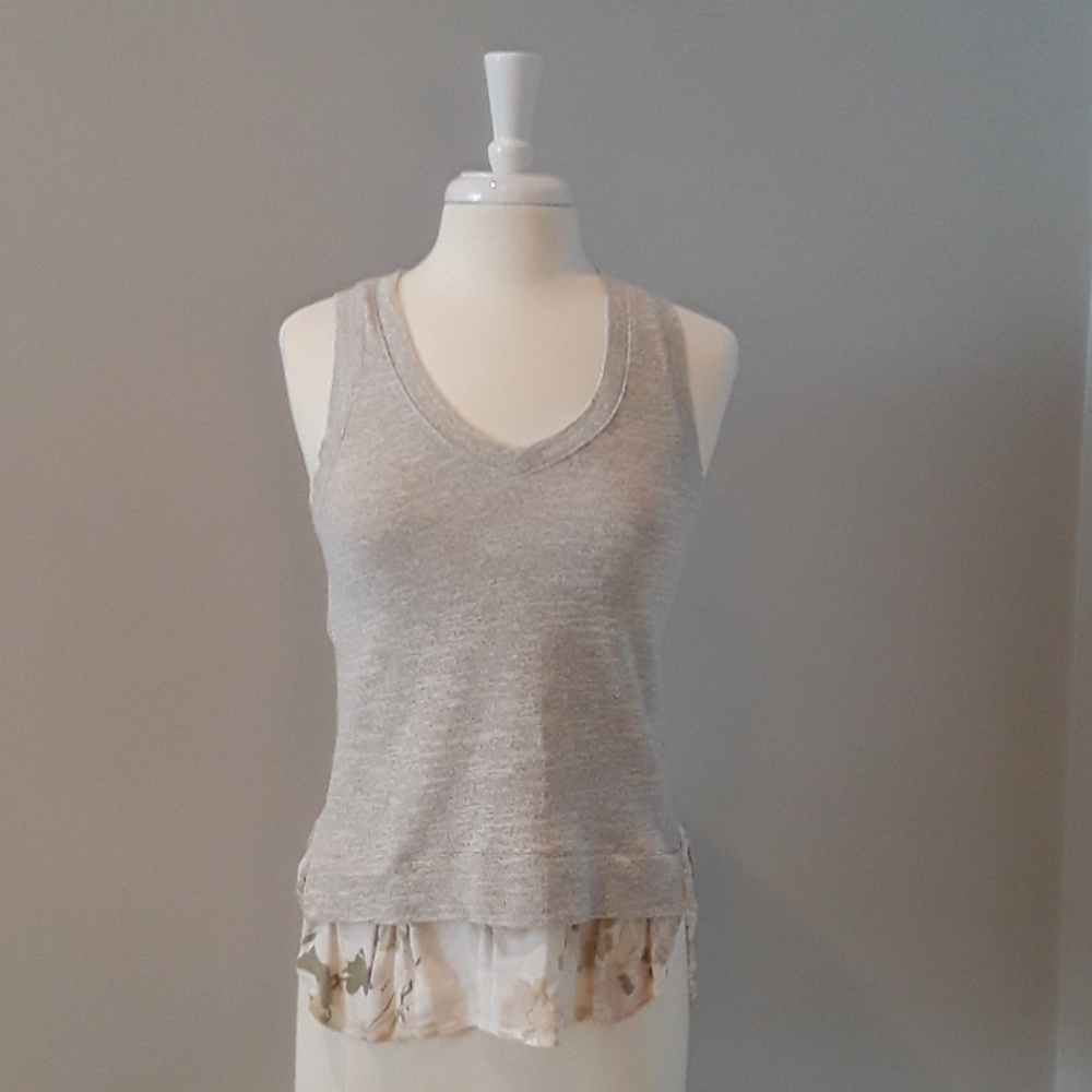 Anthropologie V-neck Tank